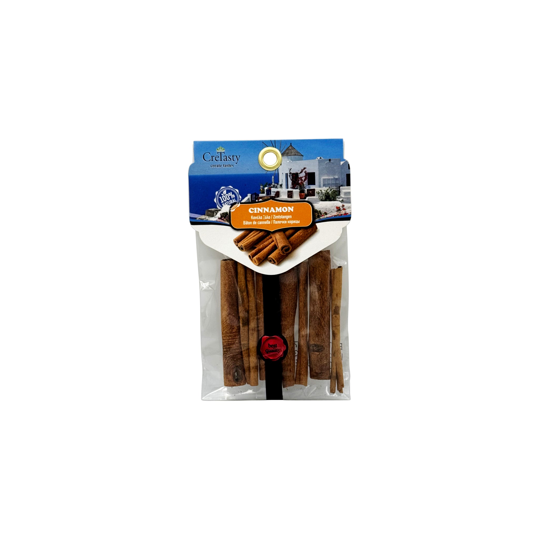 Κανέλα ξύλο CreTasty 30γ σε sticks, ιδανική για ροφήματα και γλυκά