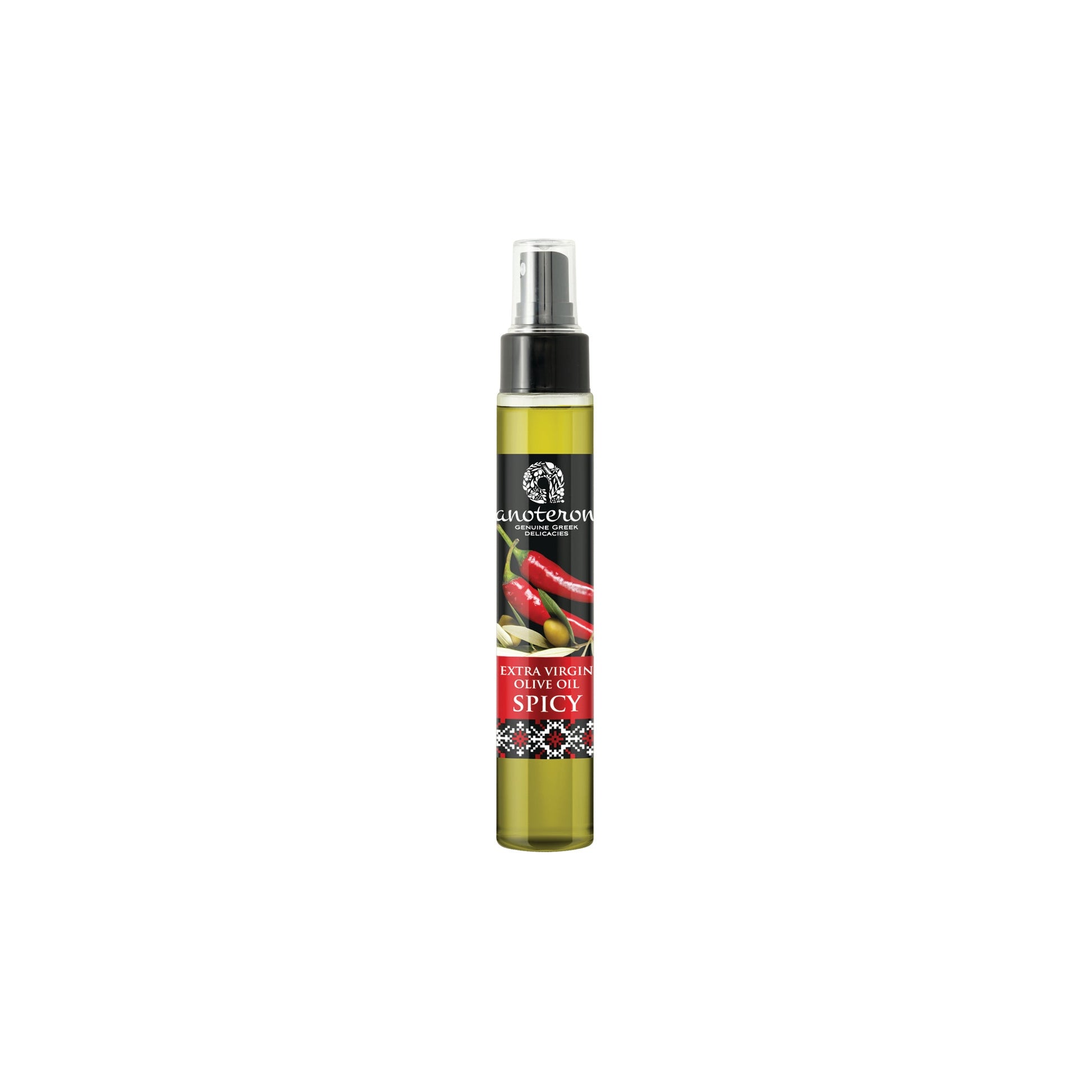 Εξαιρετικό παρθένο ελαιόλαδο SPRAY Καυτερό Anoteron 70ml – πικάντικη γεύση για έντονα πιάτα  