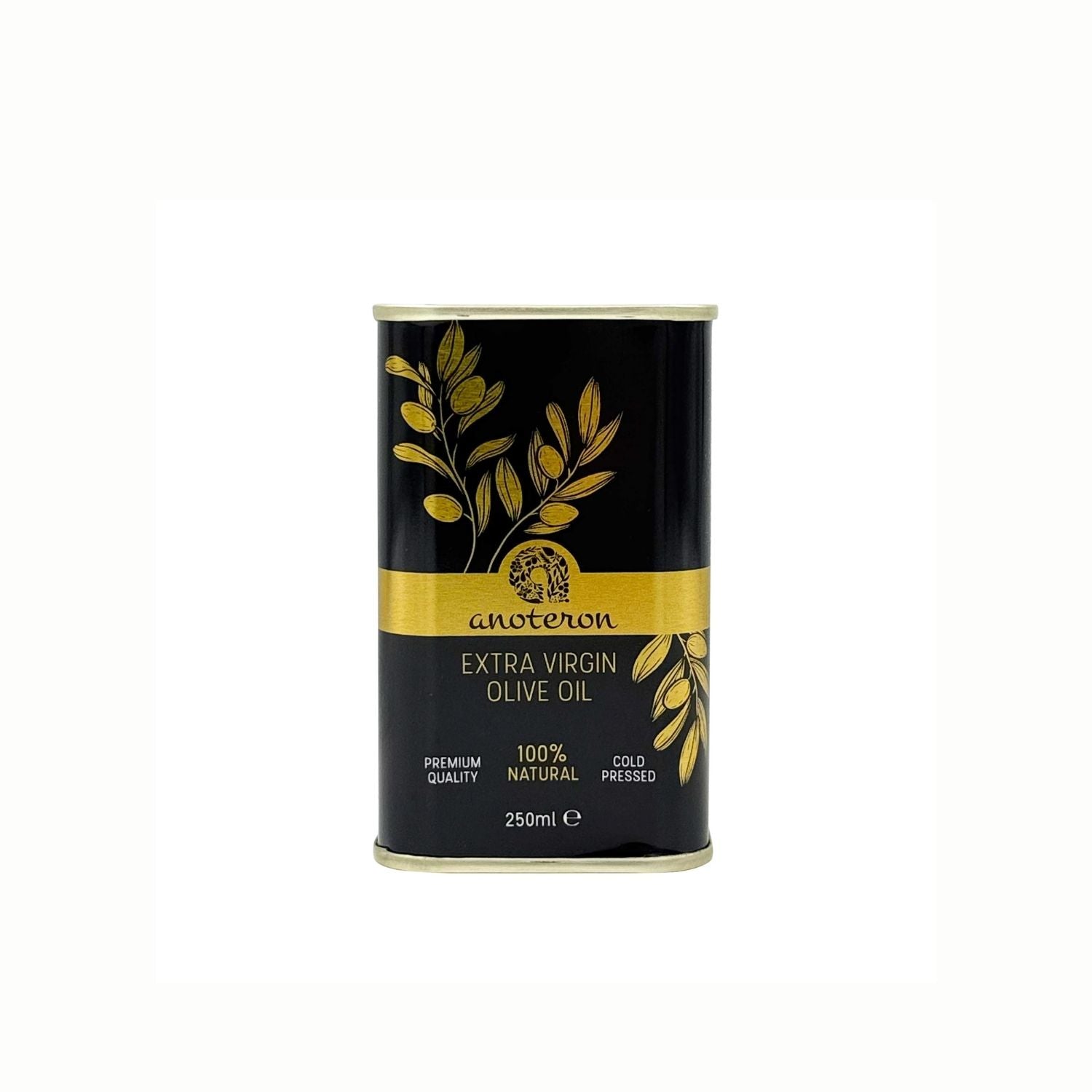 Έξτρα παρθένο ελαιόλαδο TIN Anoteron 250ml – πρακτικό μέγεθος για κατανάλωση ή δώρο  
