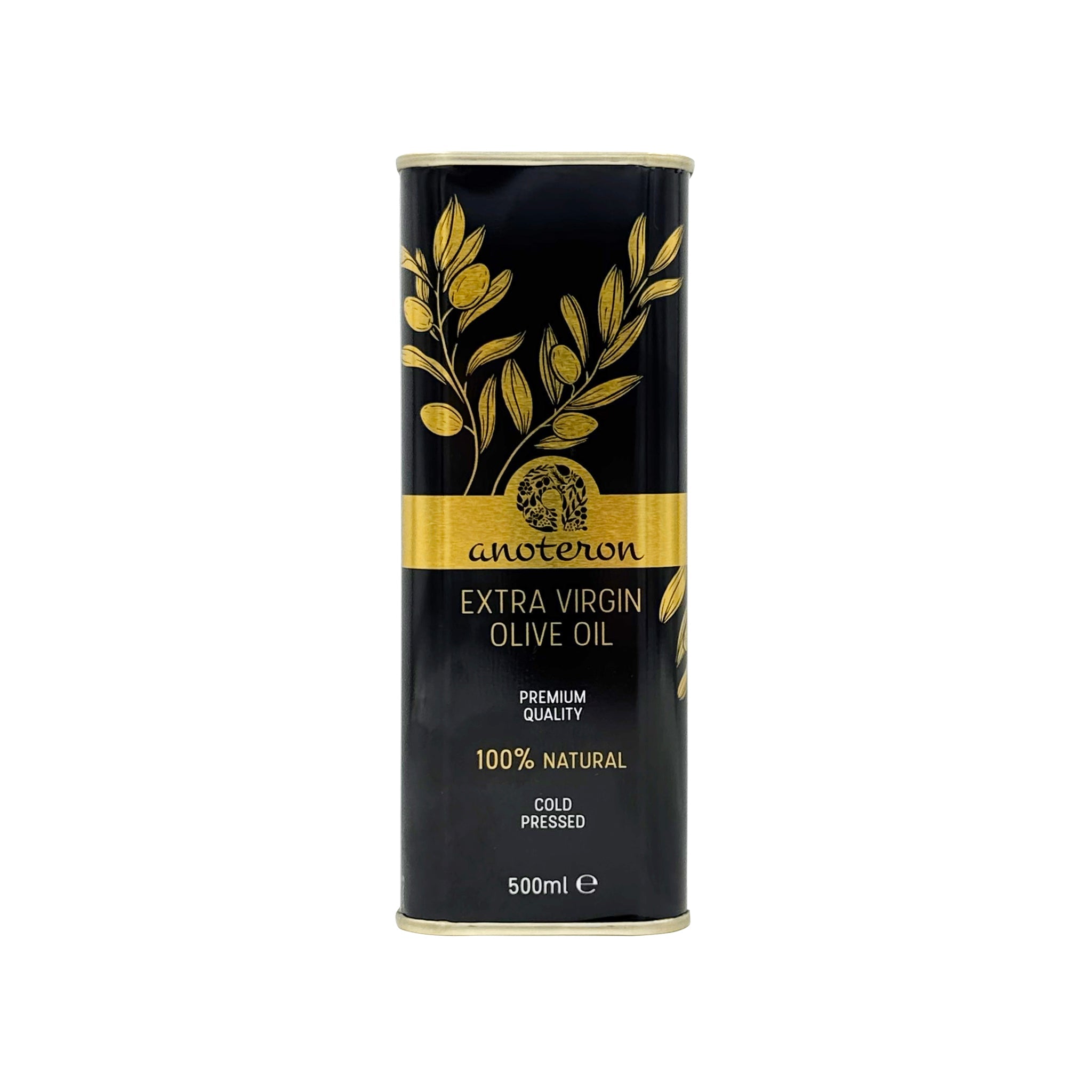 Έξτρα παρθένο ελαιόλαδο TIN Anoteron 500ml – μεσαίο μέγεθος για καθημερινό τραπέζι  