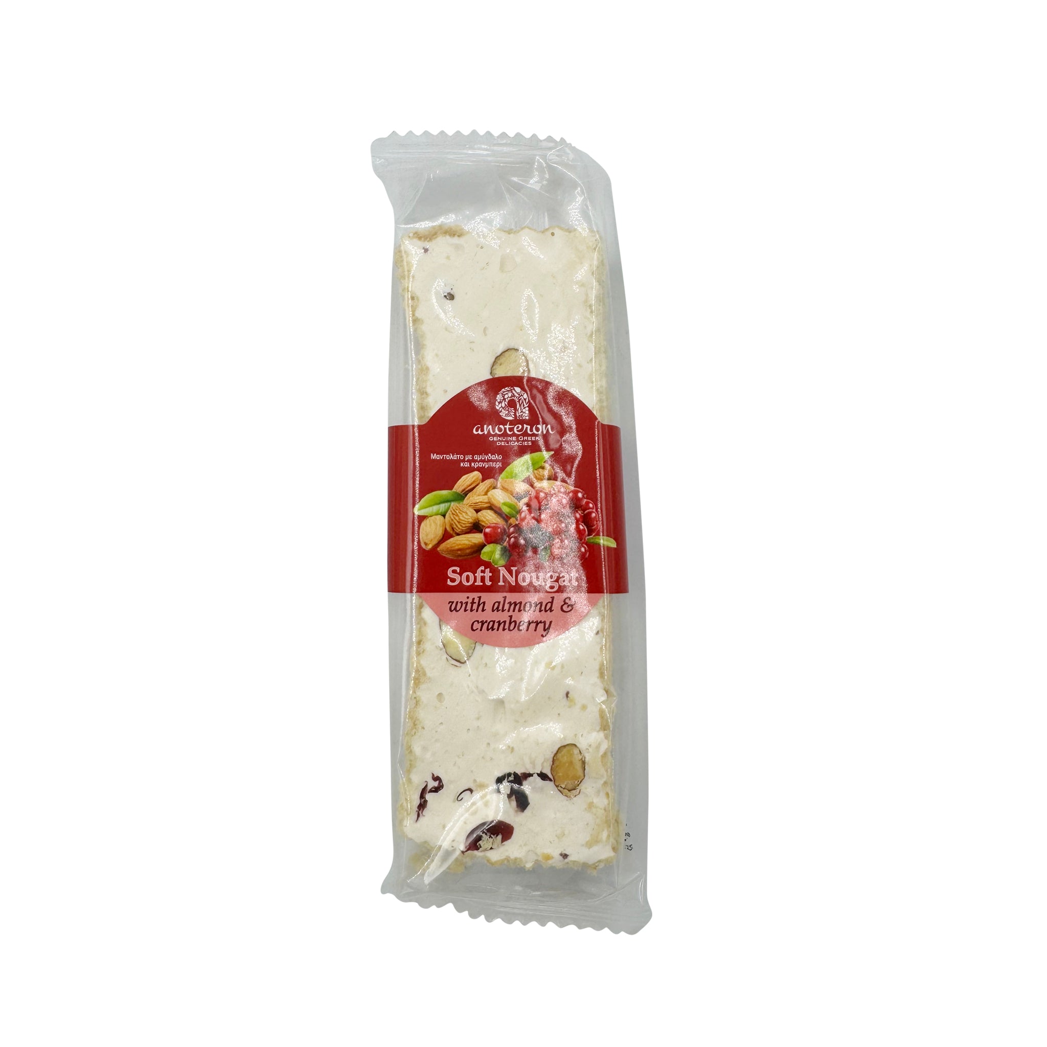 Μαντολάτο με αμύγδαλο και cranberries Anoteron 70g