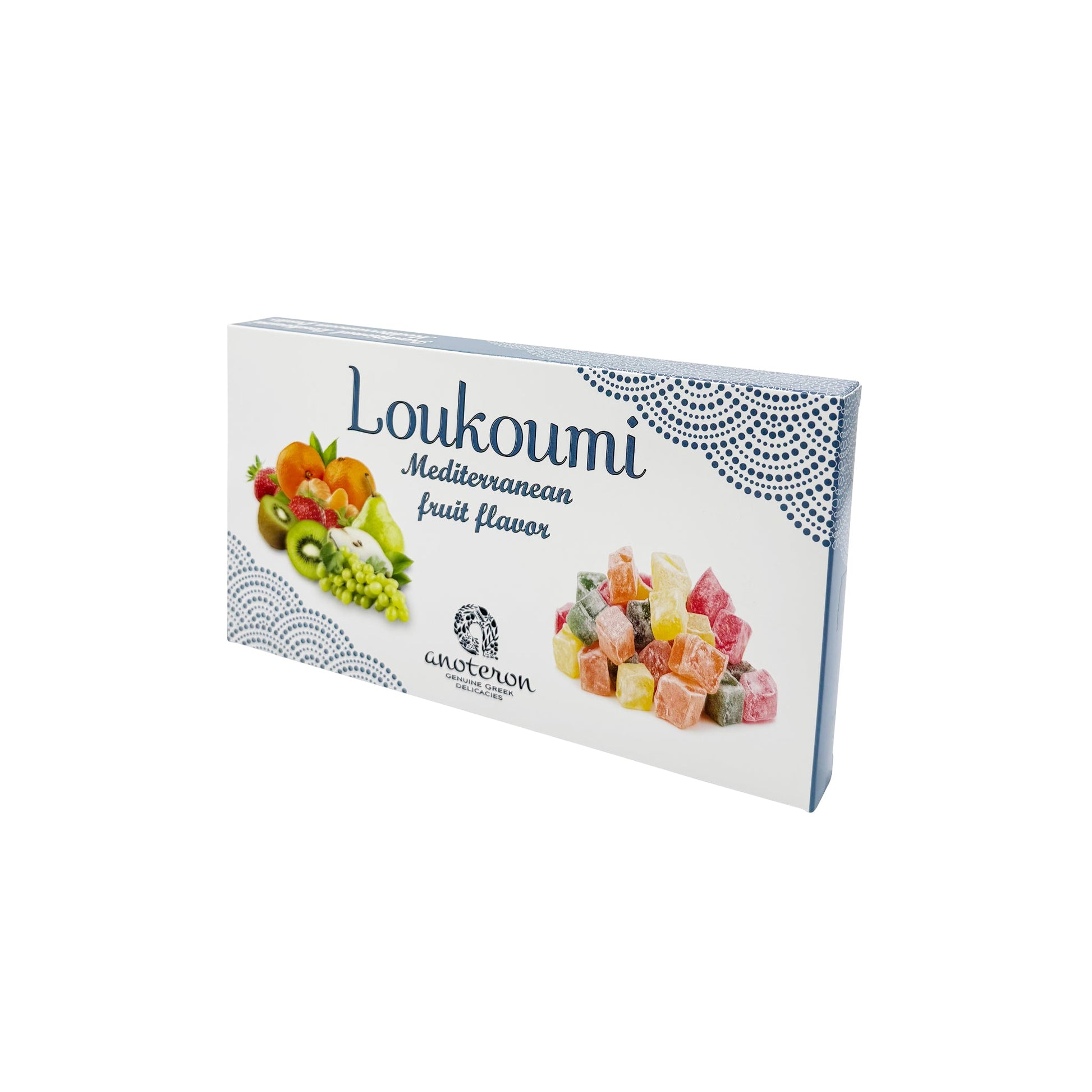 Λουκούμι με μεσογειακά superfruits σε συσκευασία 300g – για πιο σύγχρονες επιλογές.