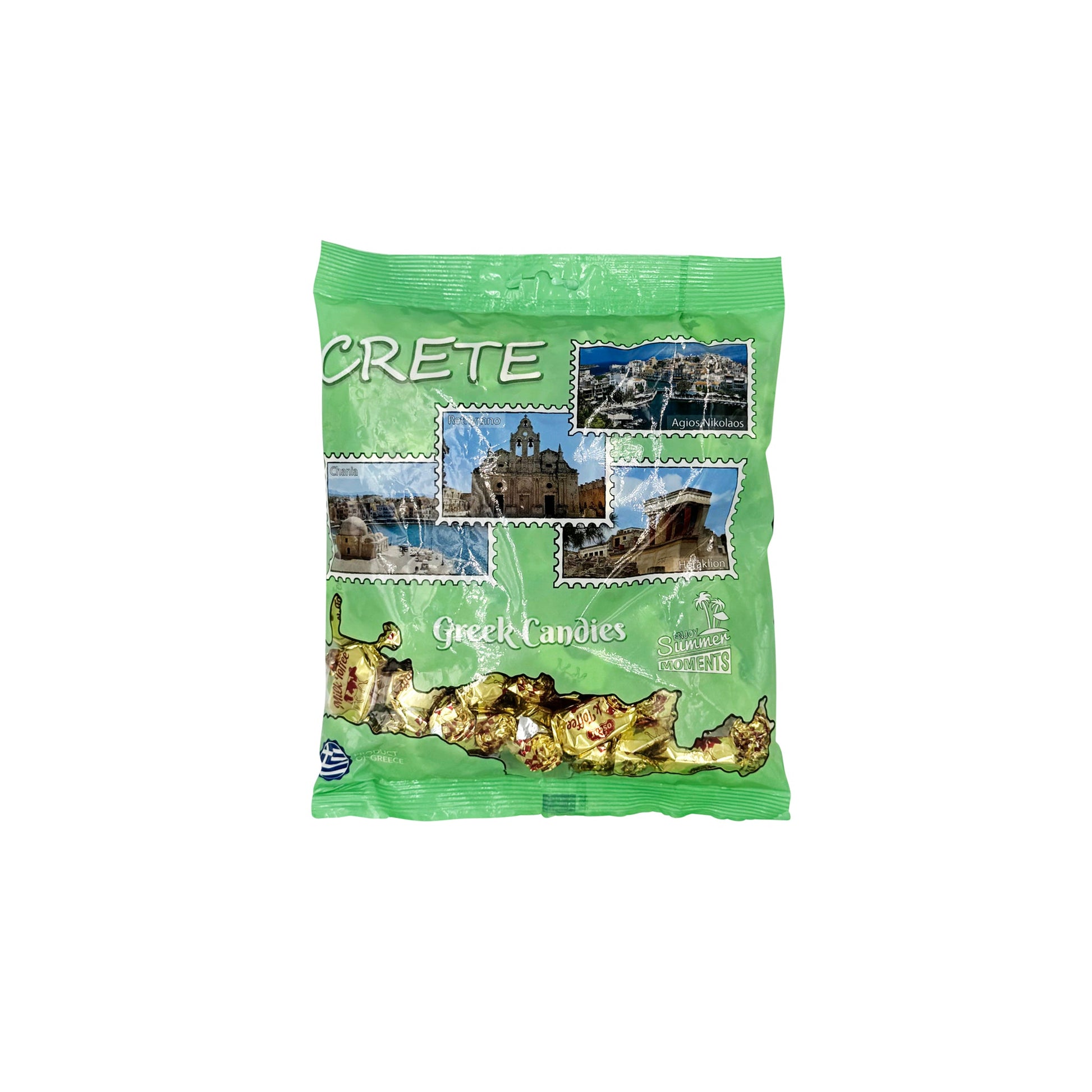 Καραμέλες γάλακτος toffee ΚΡΗΤΗ σε σακουλάκι 350g – παραδοσιακό ελληνικό γλυκό Anoteron  