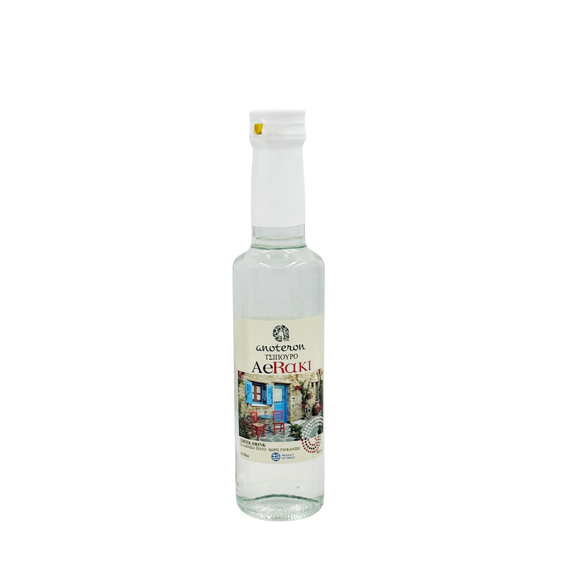 Τσίπουρο Αεράκι χωρίς γλυκάνισο 200ml Anoteron