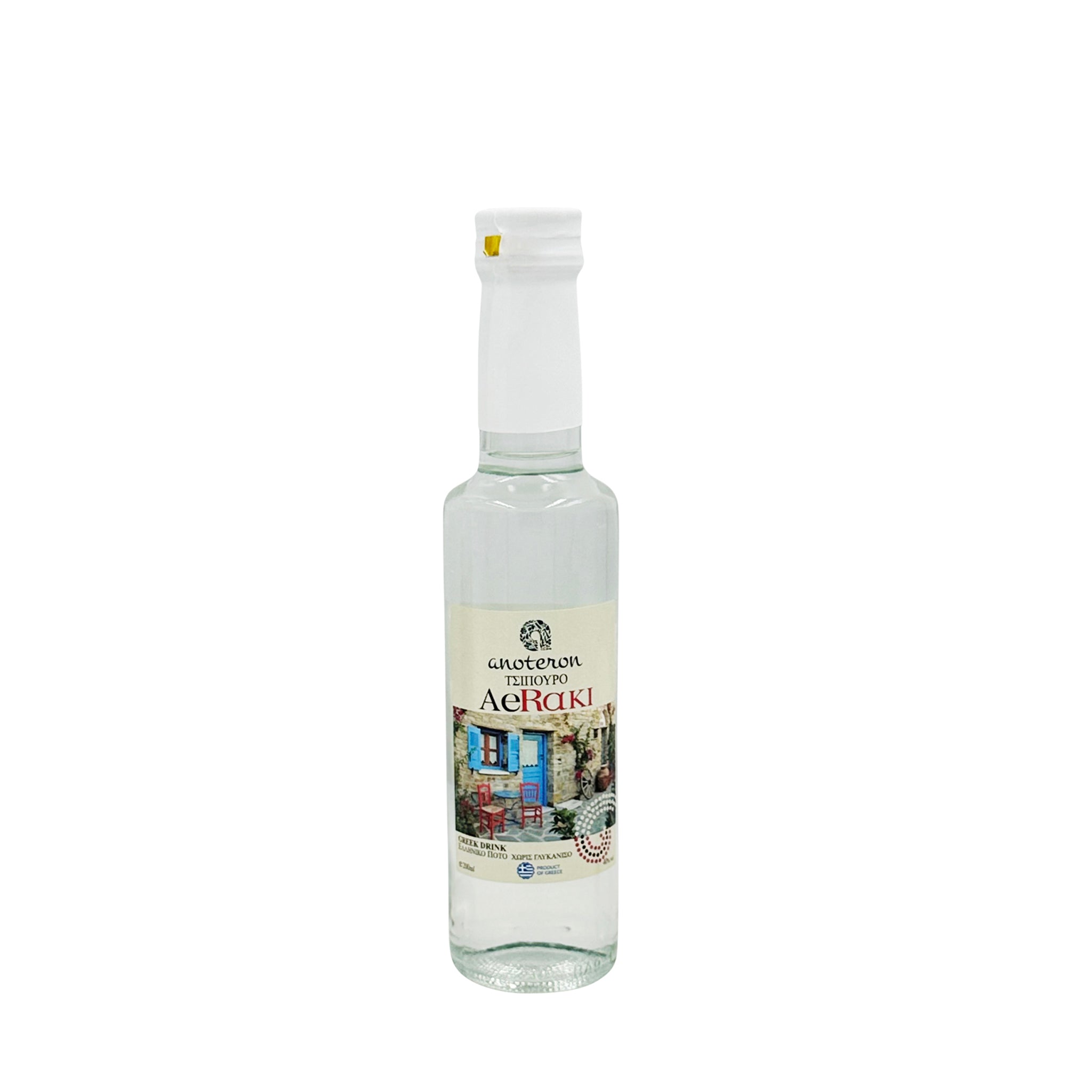 Τσίπουρο Αεράκι χωρίς γλυκάνισο 200ml Anoteron