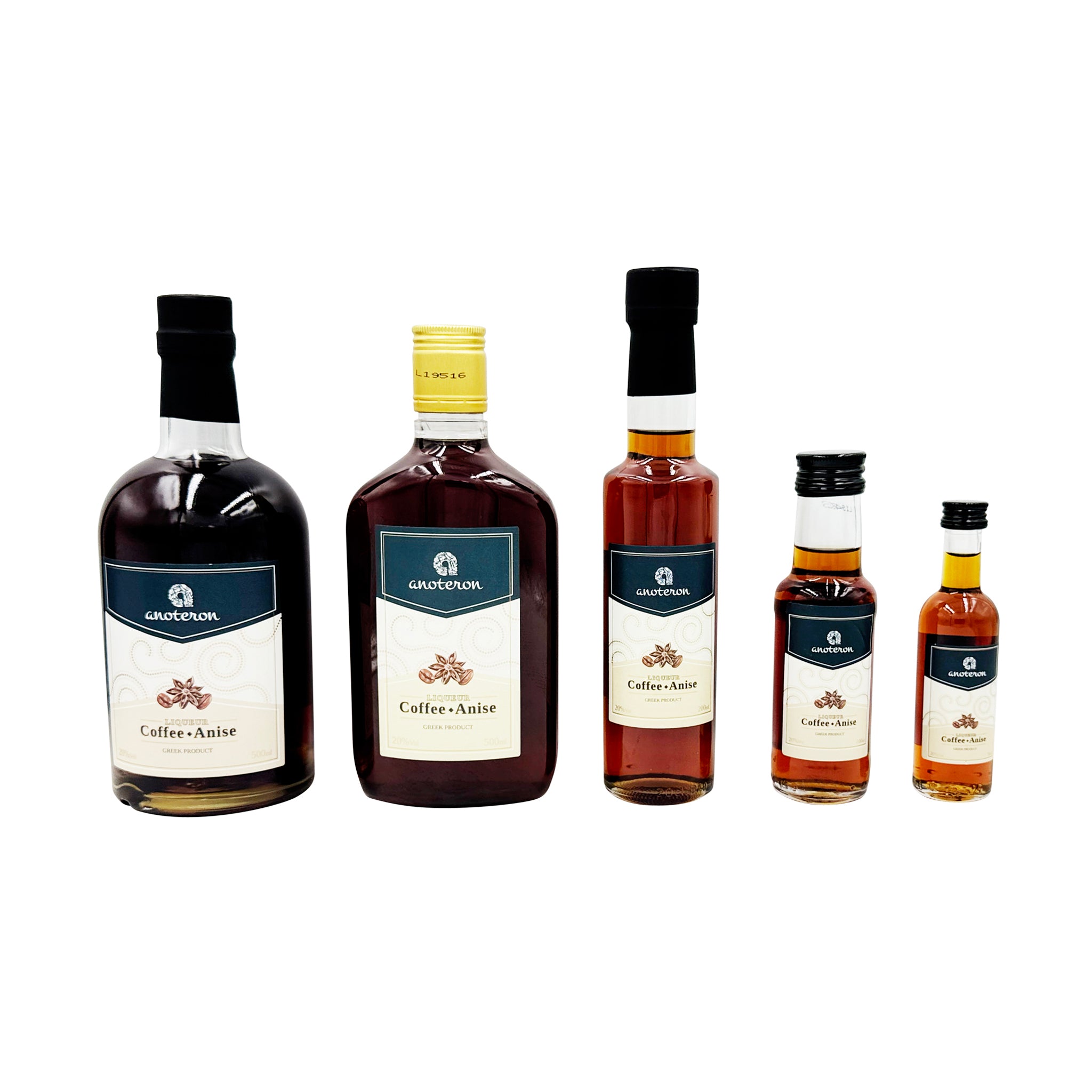 Λικέρ Καφέ με Γλυκάνισο Anoteron 100ml