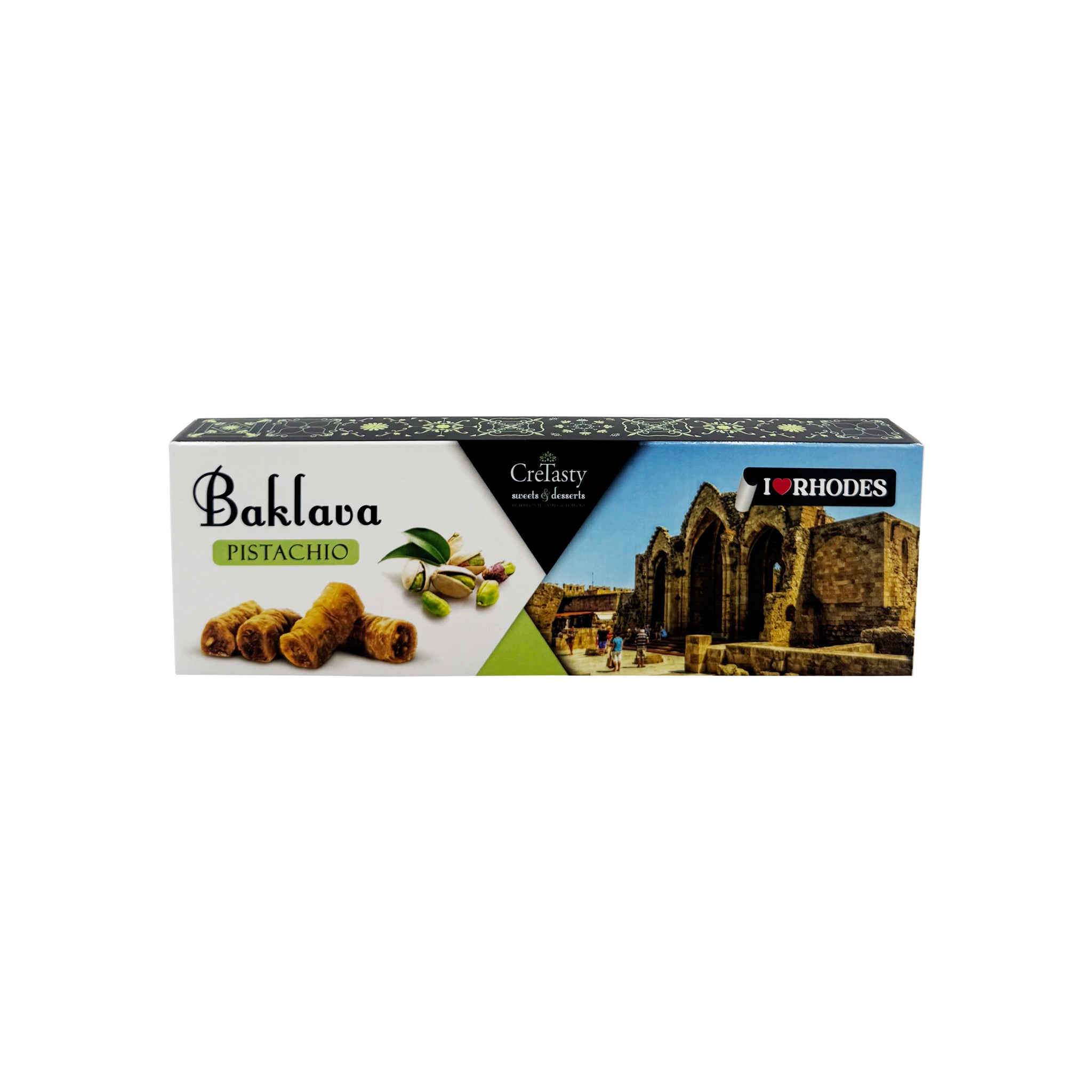 Ρόδος - Μπακλαβάς Φιστίκι Αιγίνης Rhodes CreTasty 80g