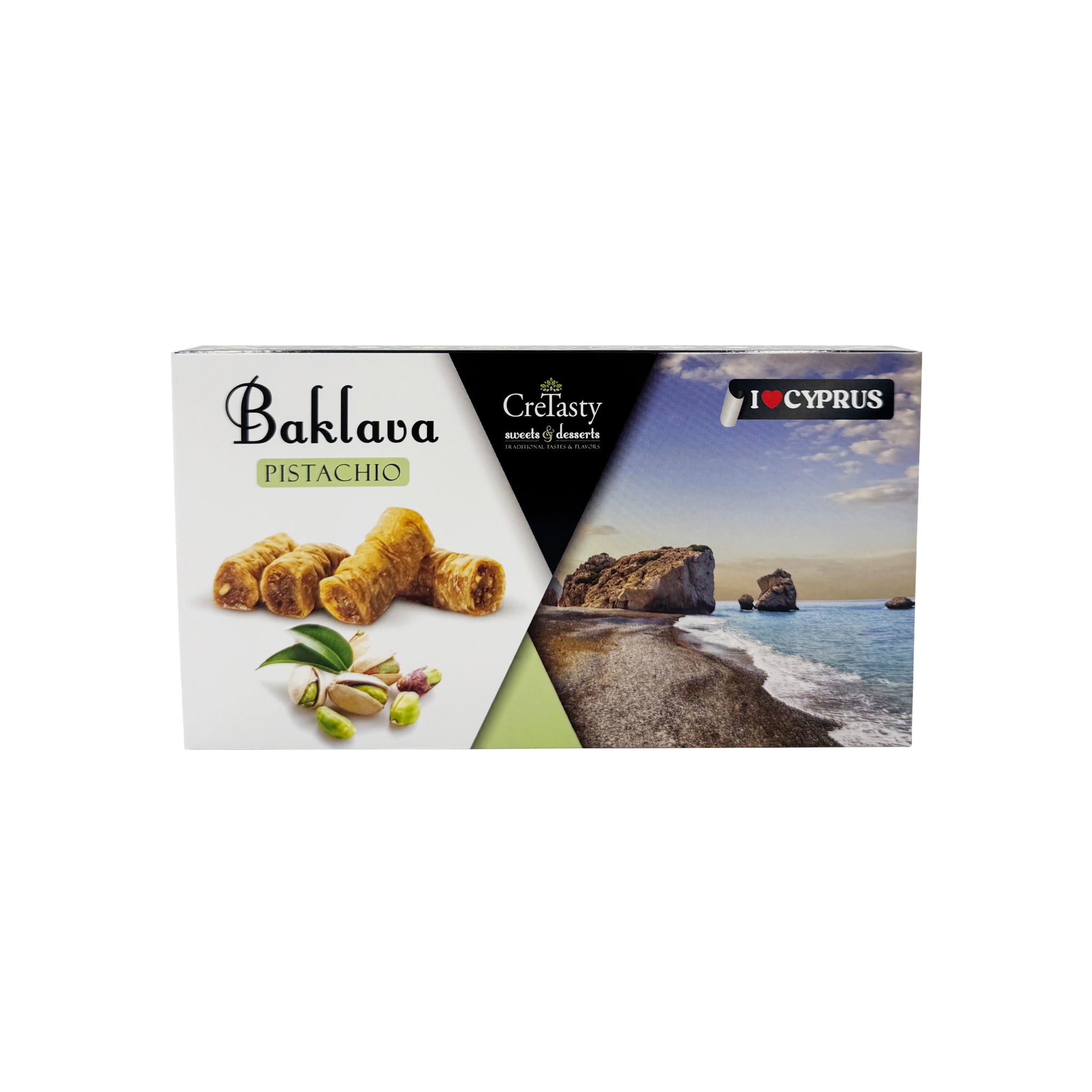 Κύπρος - Μπακλαβάς Φιστίκι Αιγίνης Cyprus CreTasty 160g