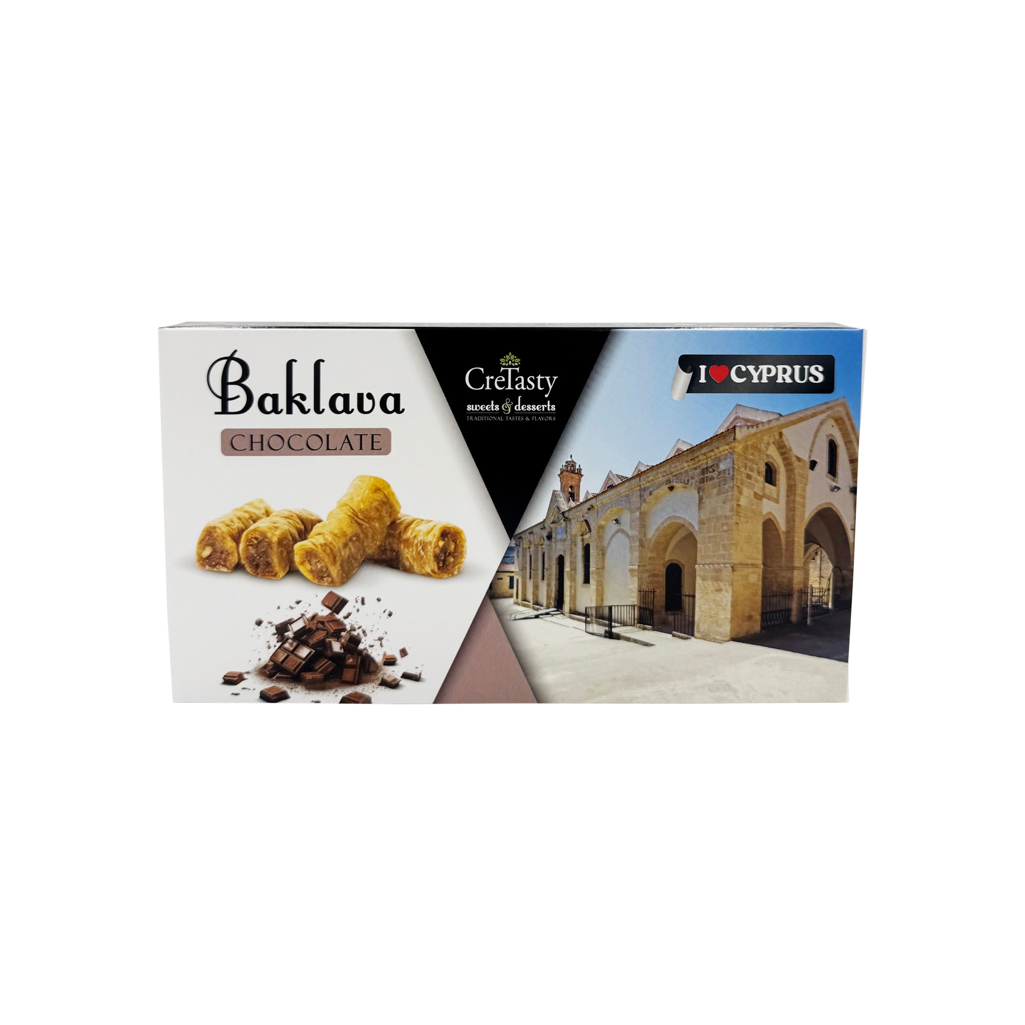 Κύπρος - Μπακλαβάς Σοκολάτα Cyprus CreTasty 160g