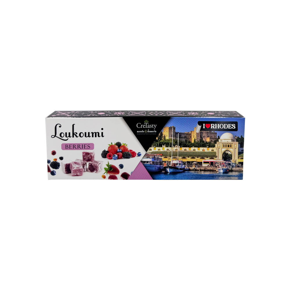Ρόδος - Λουκούμι Berries CreTasty 130g