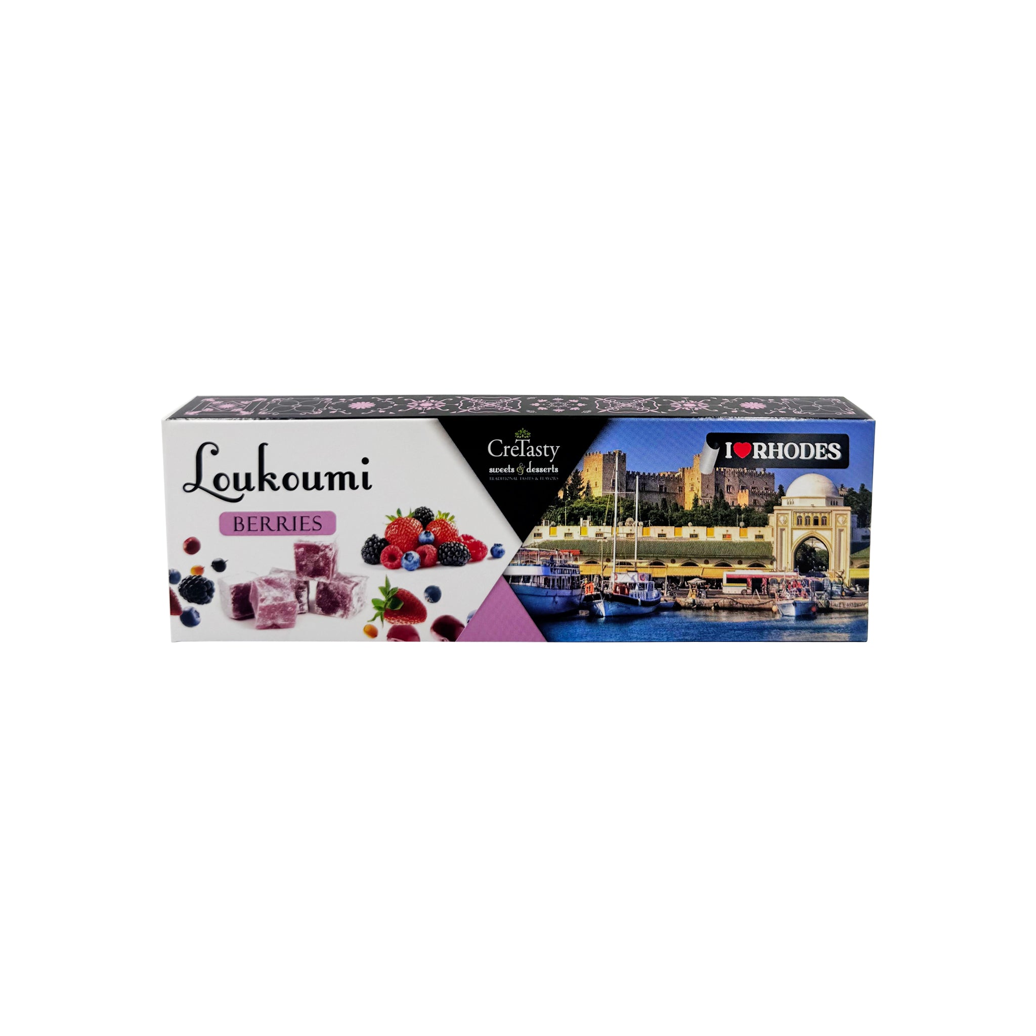 Ρόδος - Λουκούμι Berries Rhodes CreTasty 130g