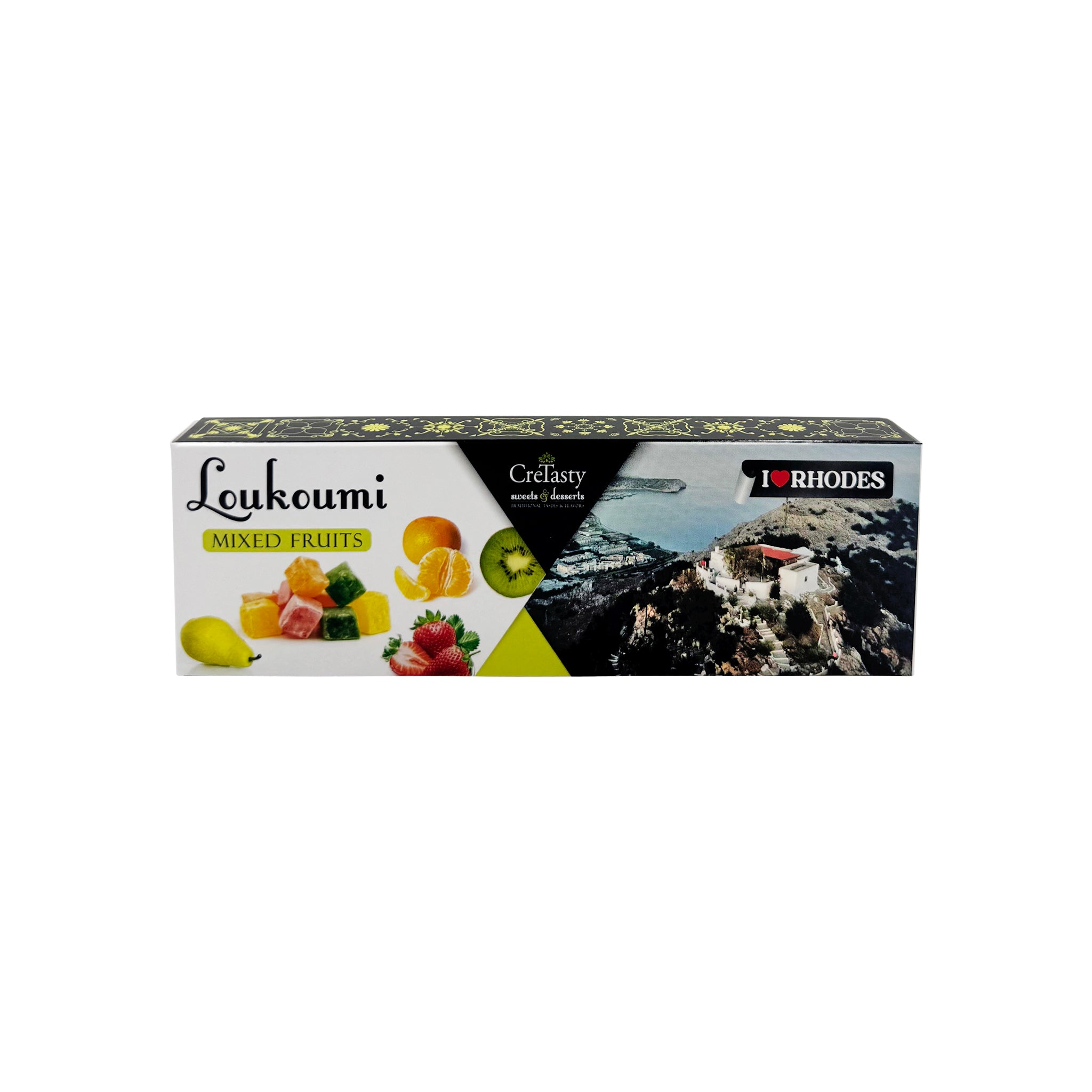 Ρόδος - Λουκούμι Mixed Fruits Rhodes CreTasty 130g