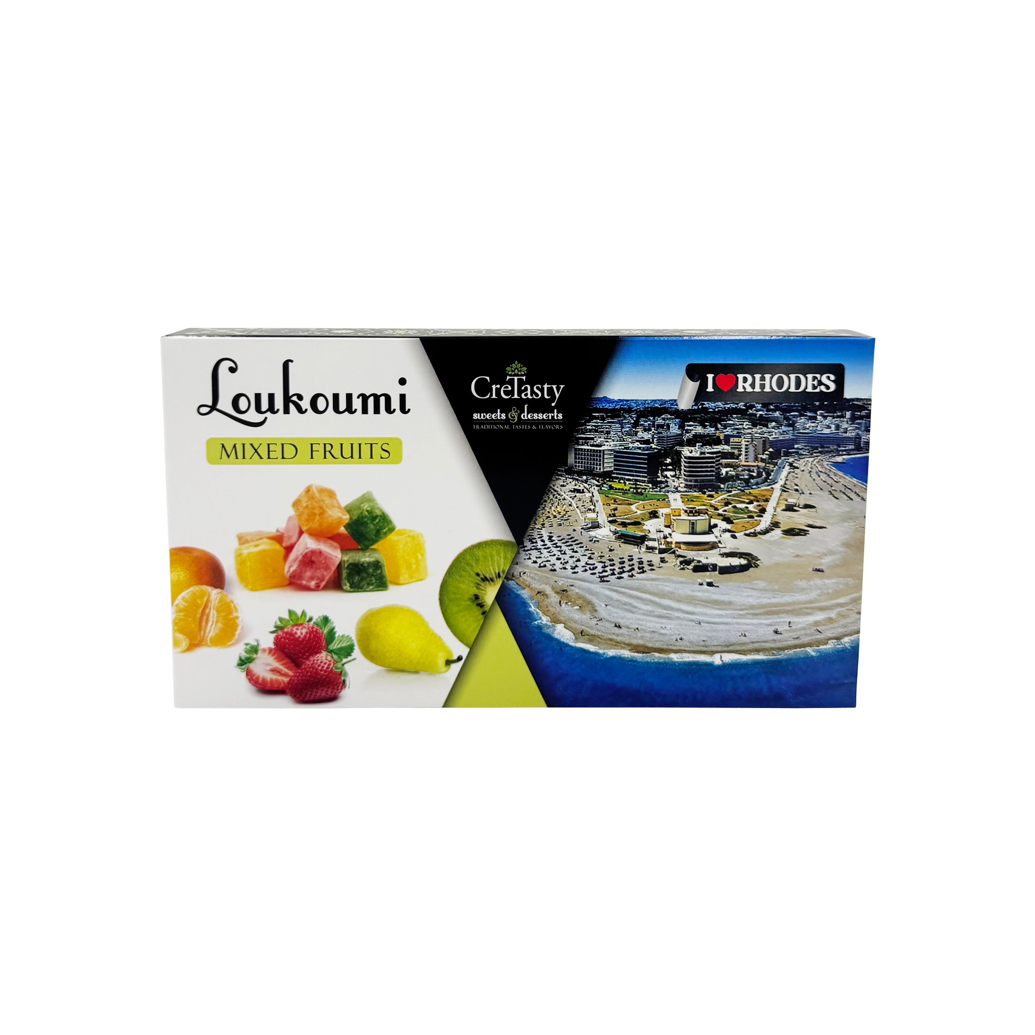 Ρόδος - Λουκούμι Mixed Fruits Rhodes CreTasty 200g