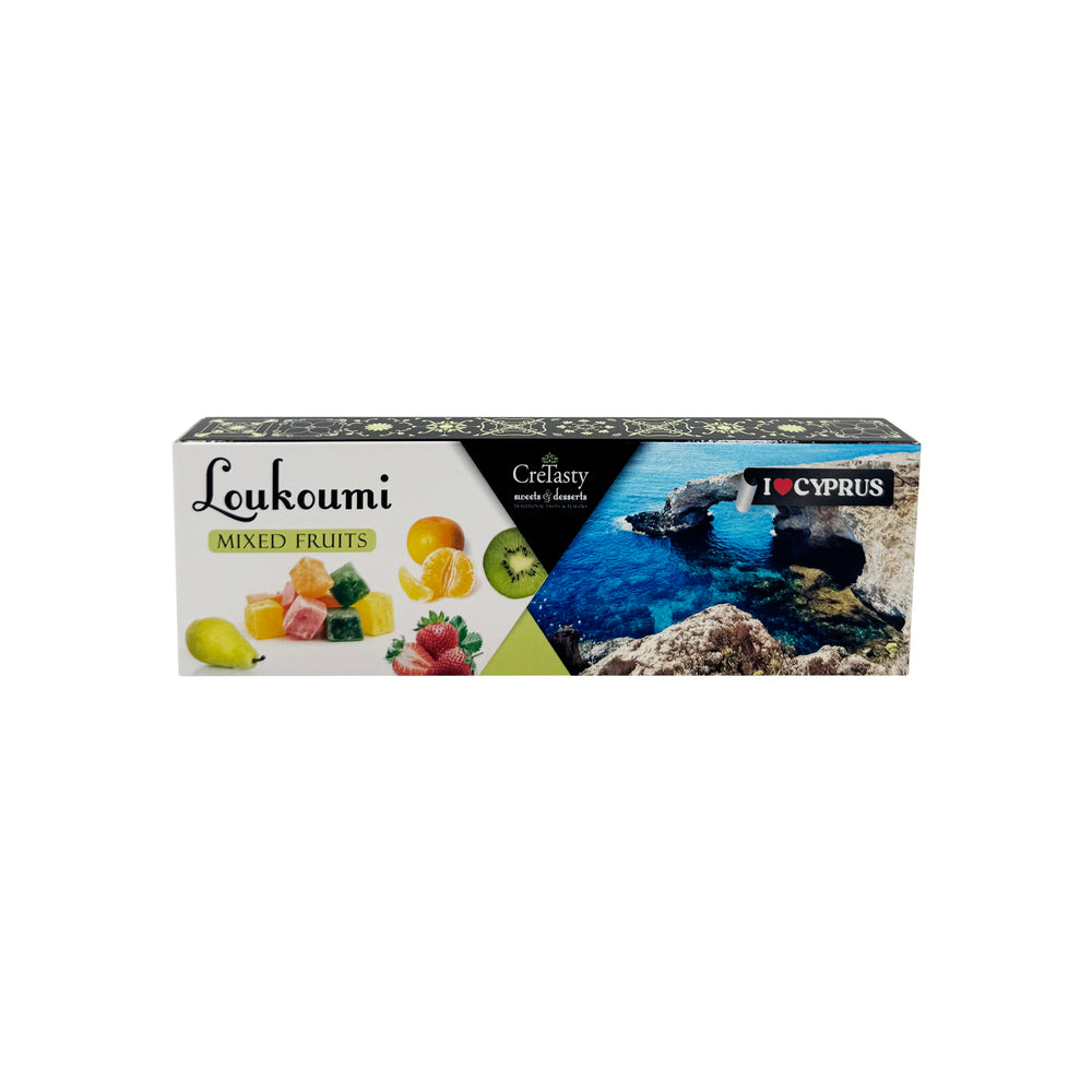 Κύπρος - Λουκούμι Mixed Fruits CreTasty 130g