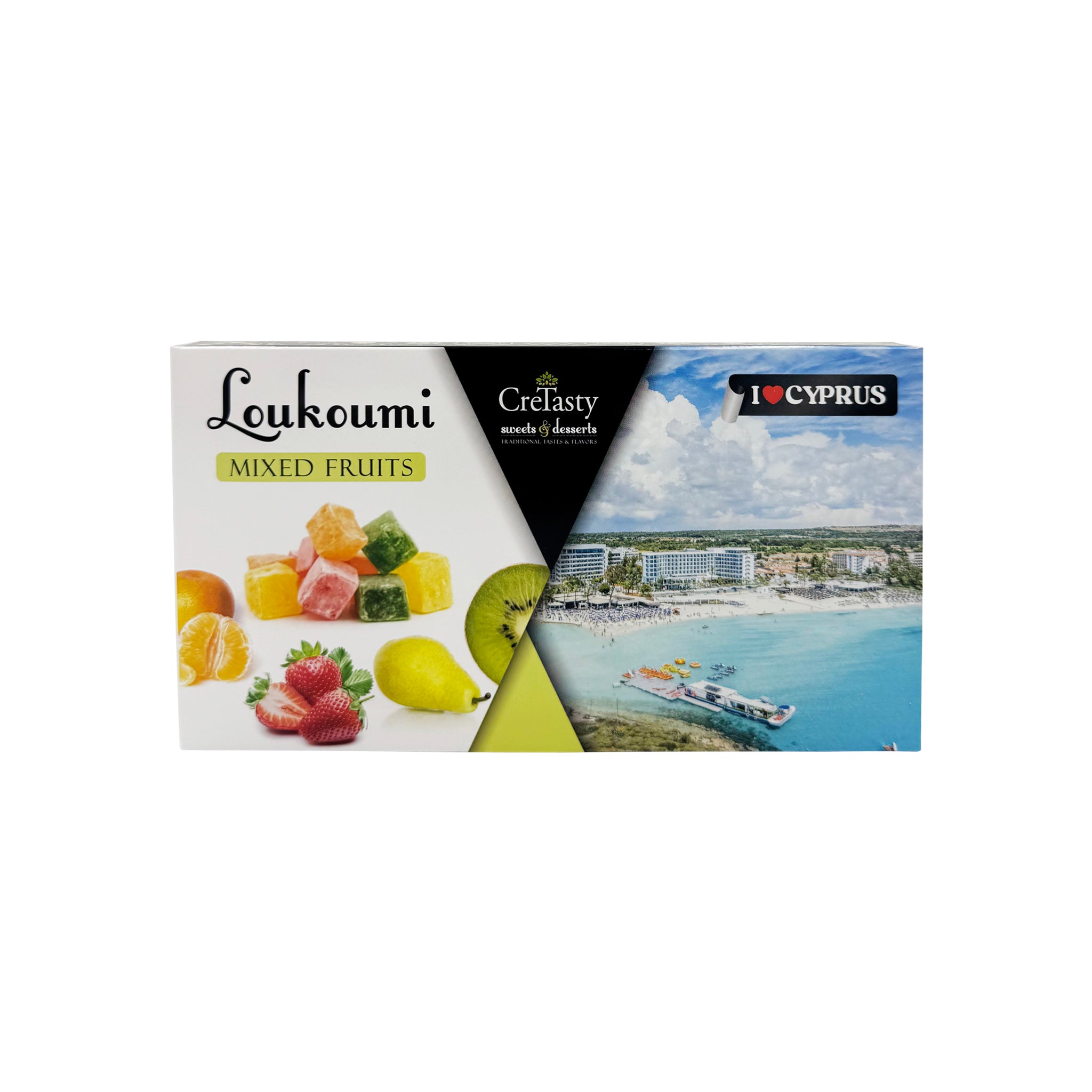 Κύπρος - Λουκούμι Mixed Fruits Cyprus CreTasty 200g