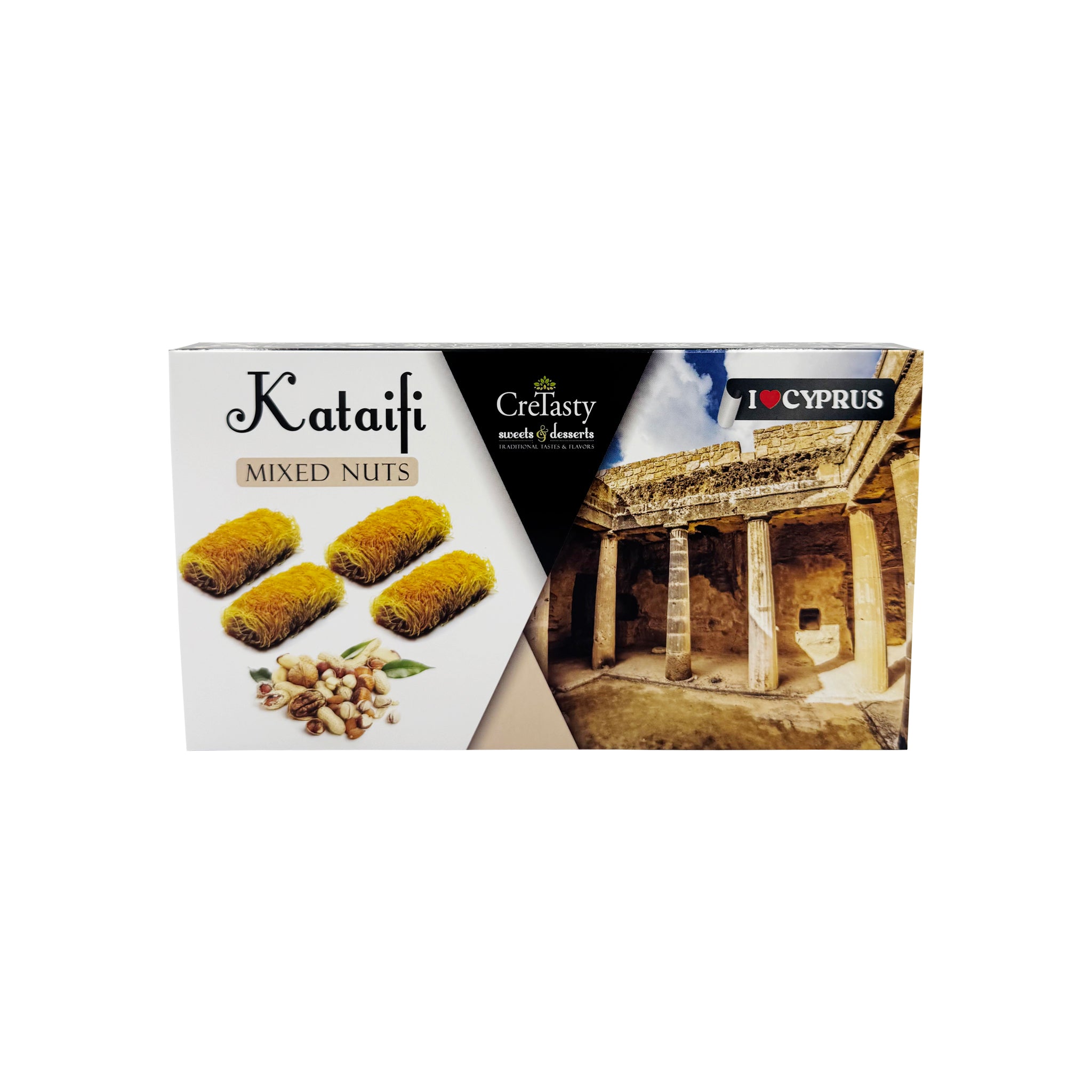 Κύπρος - Καταΐφι Ξηροί Καρποί Cyprus CreTasty 160g